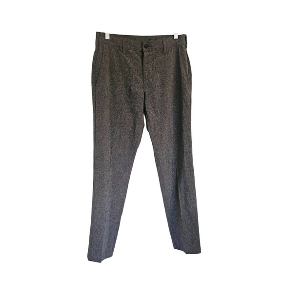 Ben Hogan Flex Waist Dress Pants Mens 32x34 Gray tapered - Picture 1 of 8